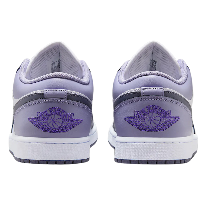 スニーカー Nike Air Jordan 1 Low M White Dark Blue Grey Purple Comet In Air Jordan 1 Low 'Dark Blue Grey/Purple Comet'