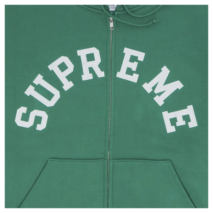 Supreme x Champion Zip Up パーカー L グリーン Supreme Champion Zip Up Hooded Sweatshirt (SS24) - $158