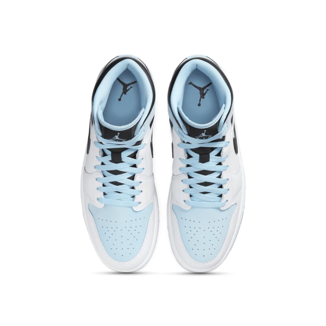 Nike air jordan 1 mid ice blue best sale