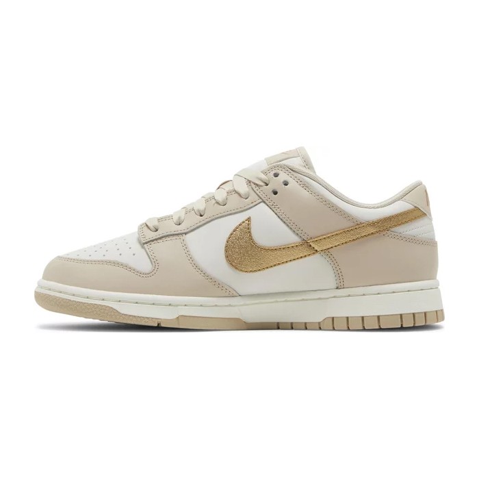 Nike Dunk Low Phantom Metallic Gold Culture Circle